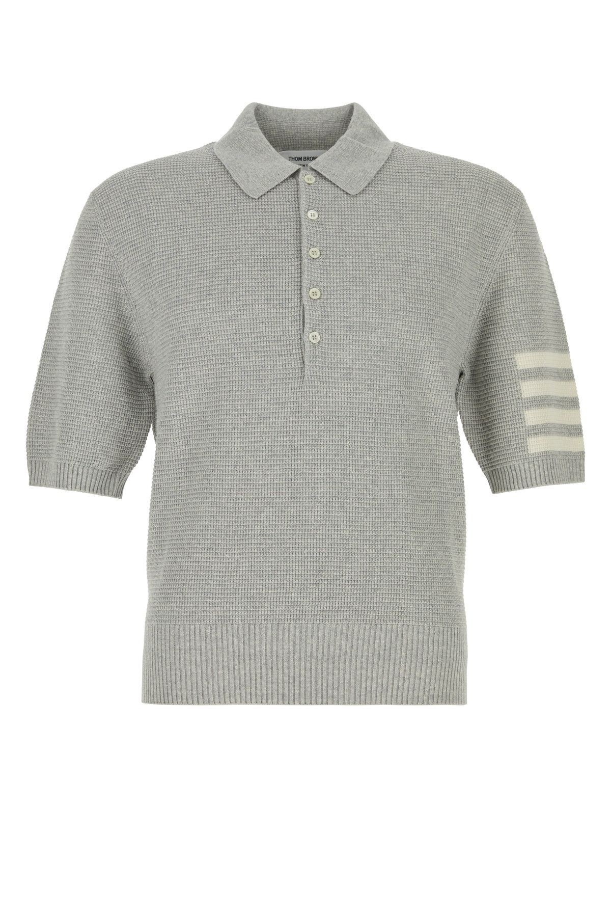 Thom Browne Textured Stitchrelaxed Fit Sspolo In L Size US M / EU 48-50 / 2 - 1 Thumbnail