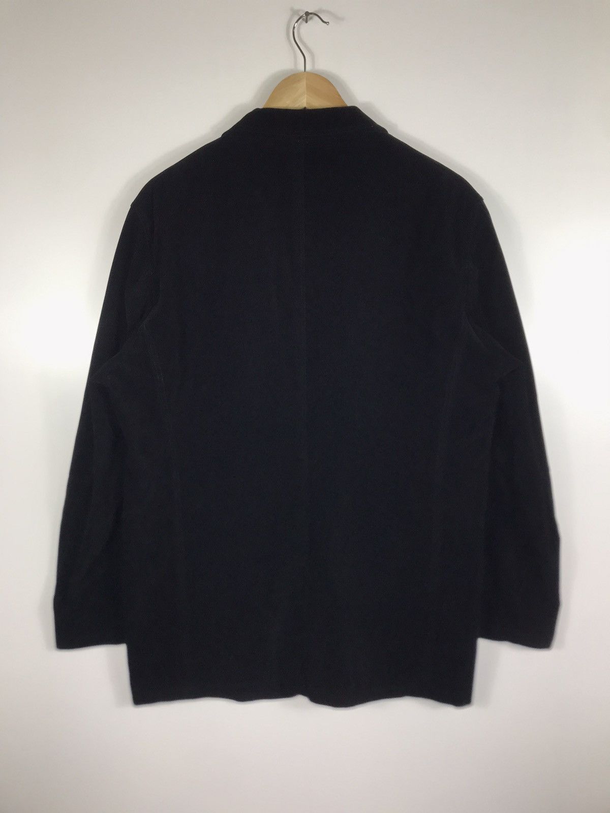 Japanese Brand × Kansai Yamamoto × Vintage ⚡️Vintage Kansai Yamamoto Homme Velvet Button Coat Jacket Size US L / EU 52-54 / 3 - 14 Thumbnail