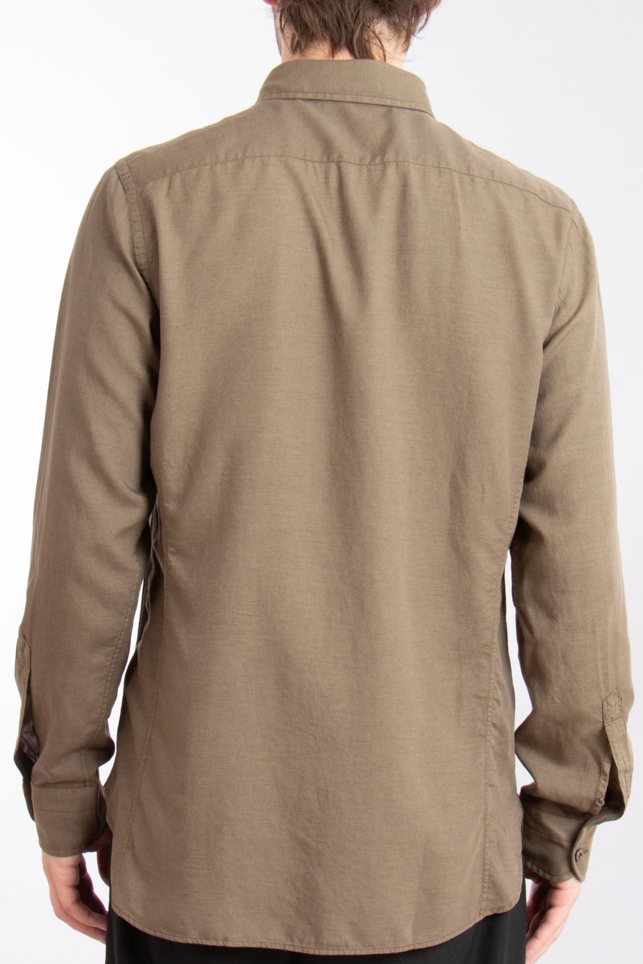 Tom Ford o1y0425 Solid Color Shirt in Brown Size US S / EU 44-46 / 1 - 5 Thumbnail