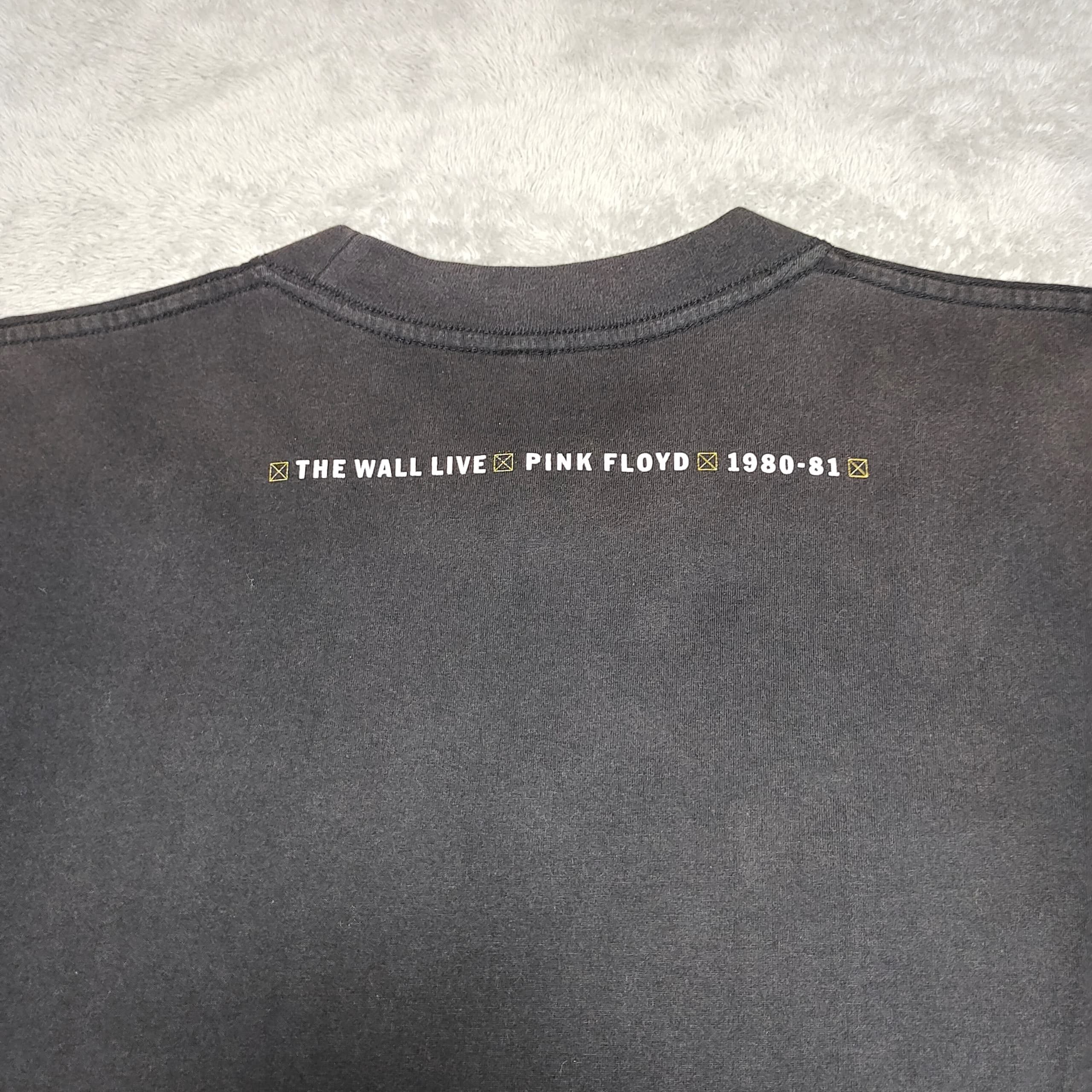 Pink Floyd Y2K PINK FLOYD THE WALL LIVE 1980-81 BAND T SHIRT Size US L / EU 52-54 / 3 - 4 Thumbnail