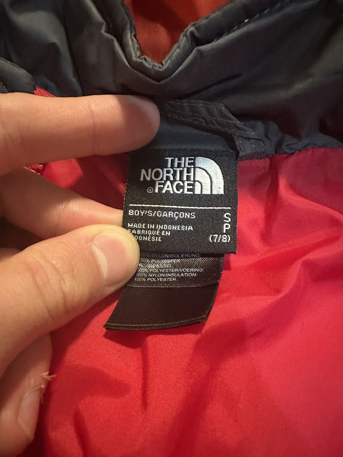 The North Face TNF the north face 2 n 1 BOYS/KIDS jacket size small (7/8) Size US XXS / EU 40 - 6 Thumbnail