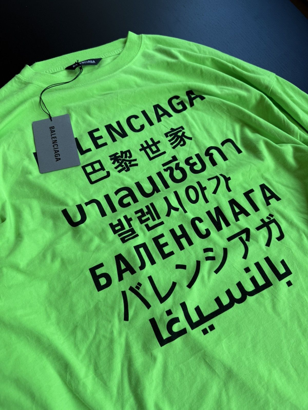 Balenciaga Balenciaga Language Long Sleeve Size US S / EU 44-46 / 1 - 2 Thumbnail