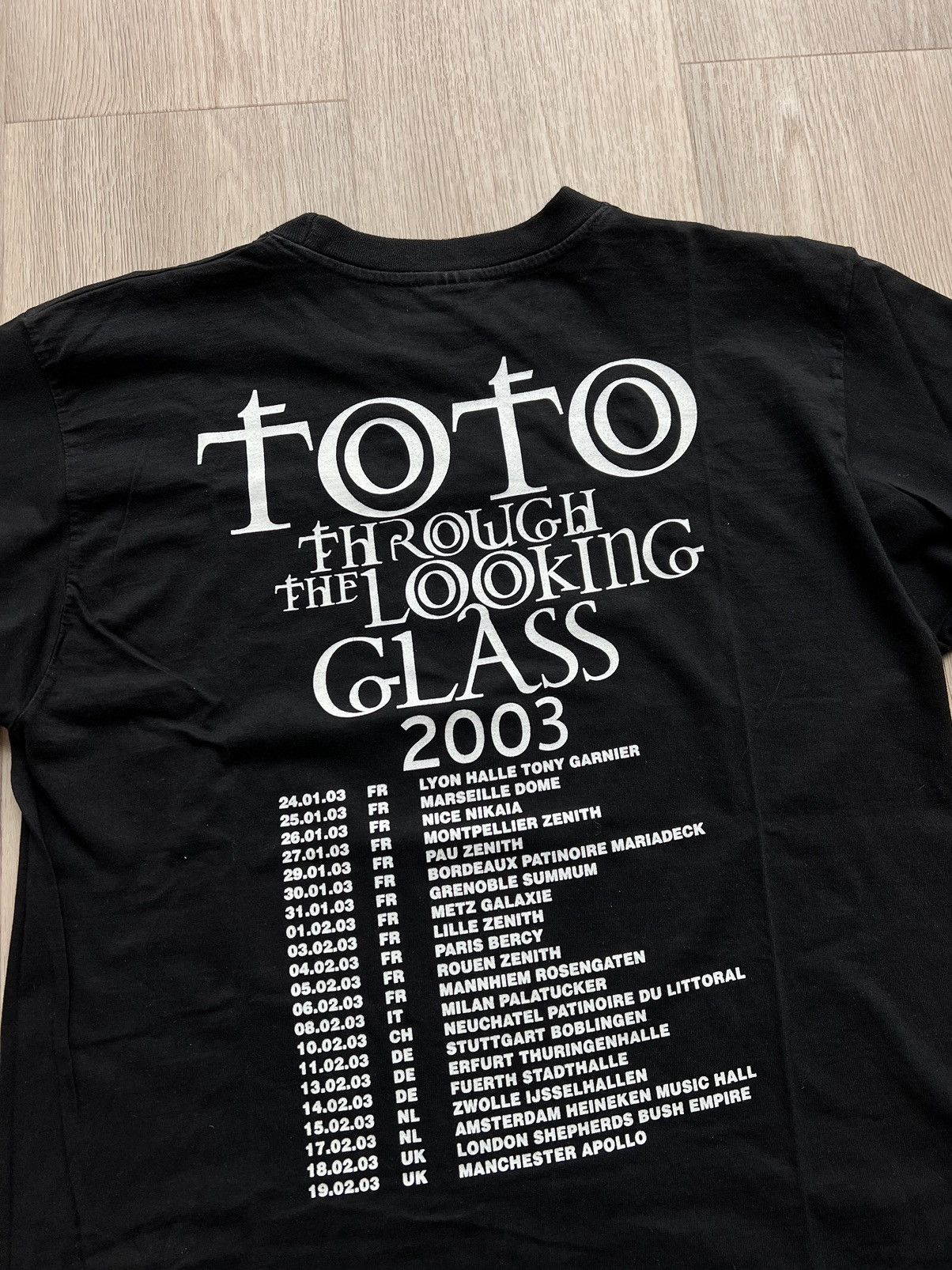 Band Tees × Vintage Vintage Tato Through The Looking Glass 2003 Tour Lond Sleeve Size US L / EU 52-54 / 3 - 7 Thumbnail