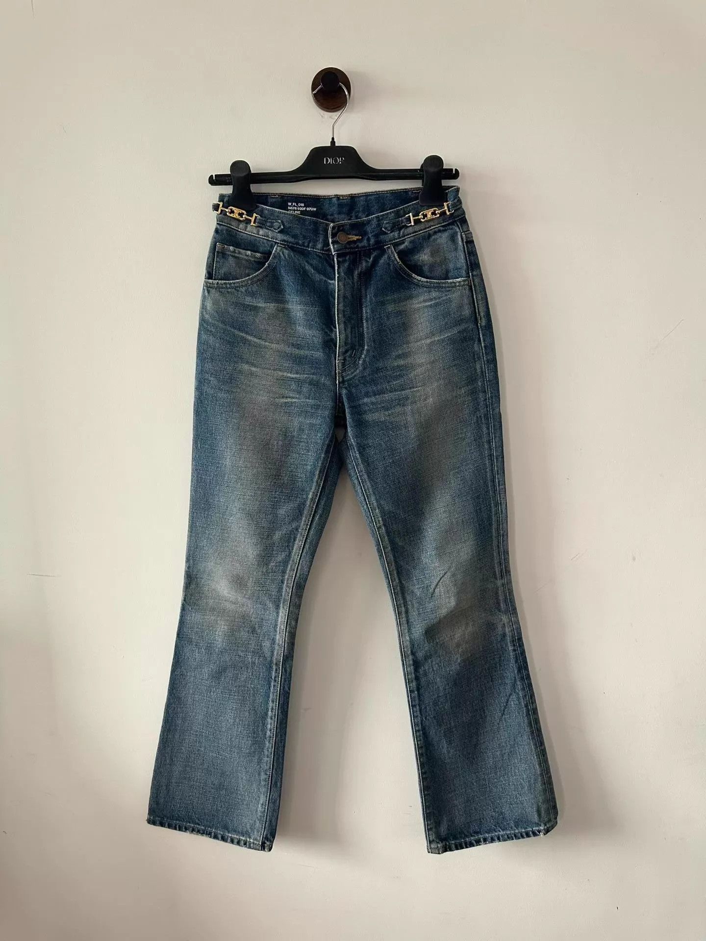 Celine CELINE Dylan Triomphe Jeans 27 98 new Size 27" / US 4 / IT 40 - 1 Thumbnail