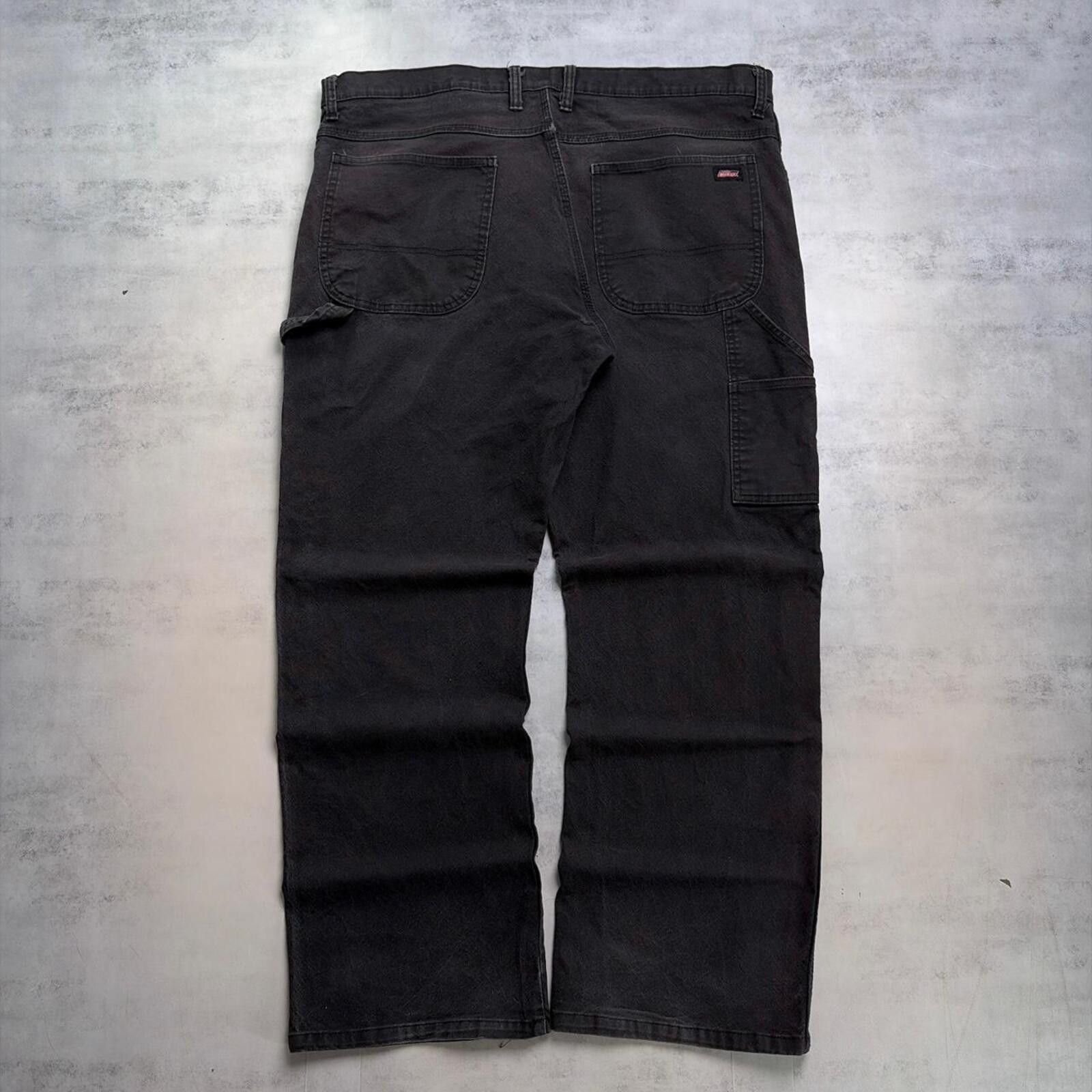Dickies Y2K Black Dickies Grunge Baggy Distressed Carpenter Pants Size US 40 / EU 56 - 1 Thumbnail