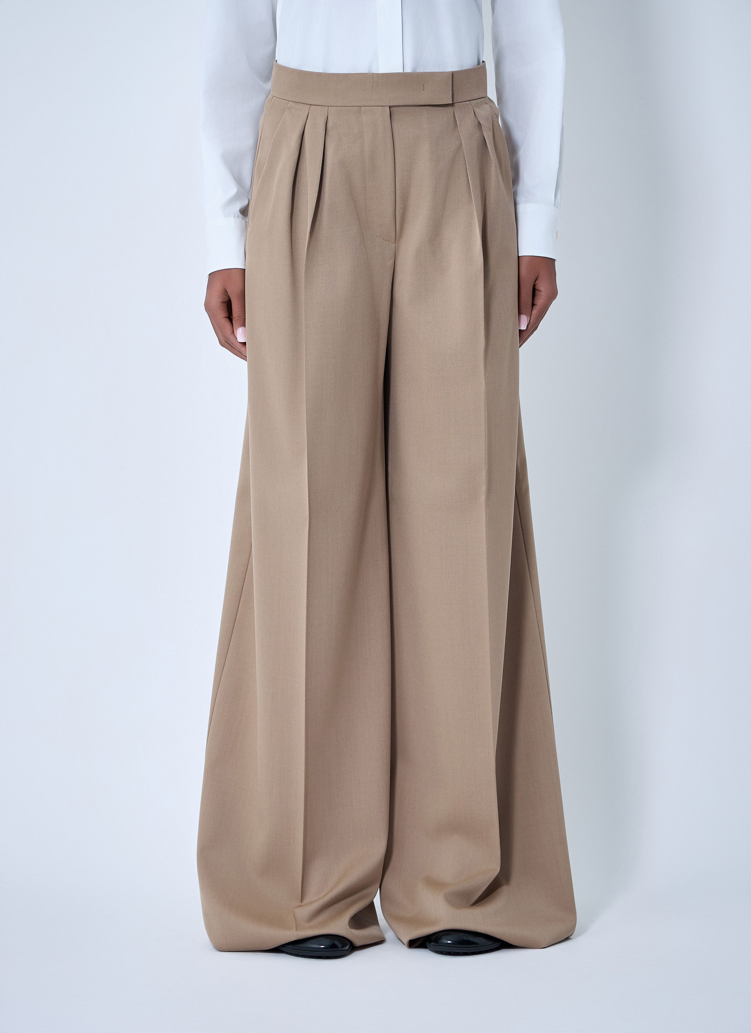 Max Mara Wool Tailored Pants Size 28" / US 6 / IT 42 - 1 Thumbnail