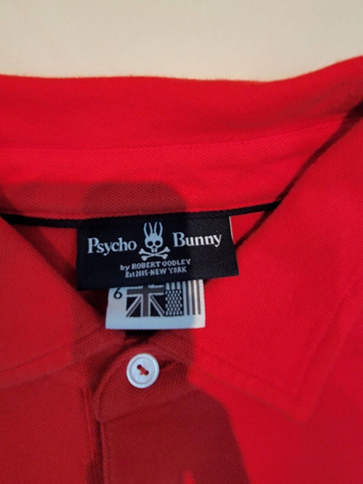 Psycho Bunny PSYCHO BUNNY NWT MEN'S CLASSIC POLO BRILLIANT RED Size US L / EU 52-54 / 3 - 2 Thumbnail