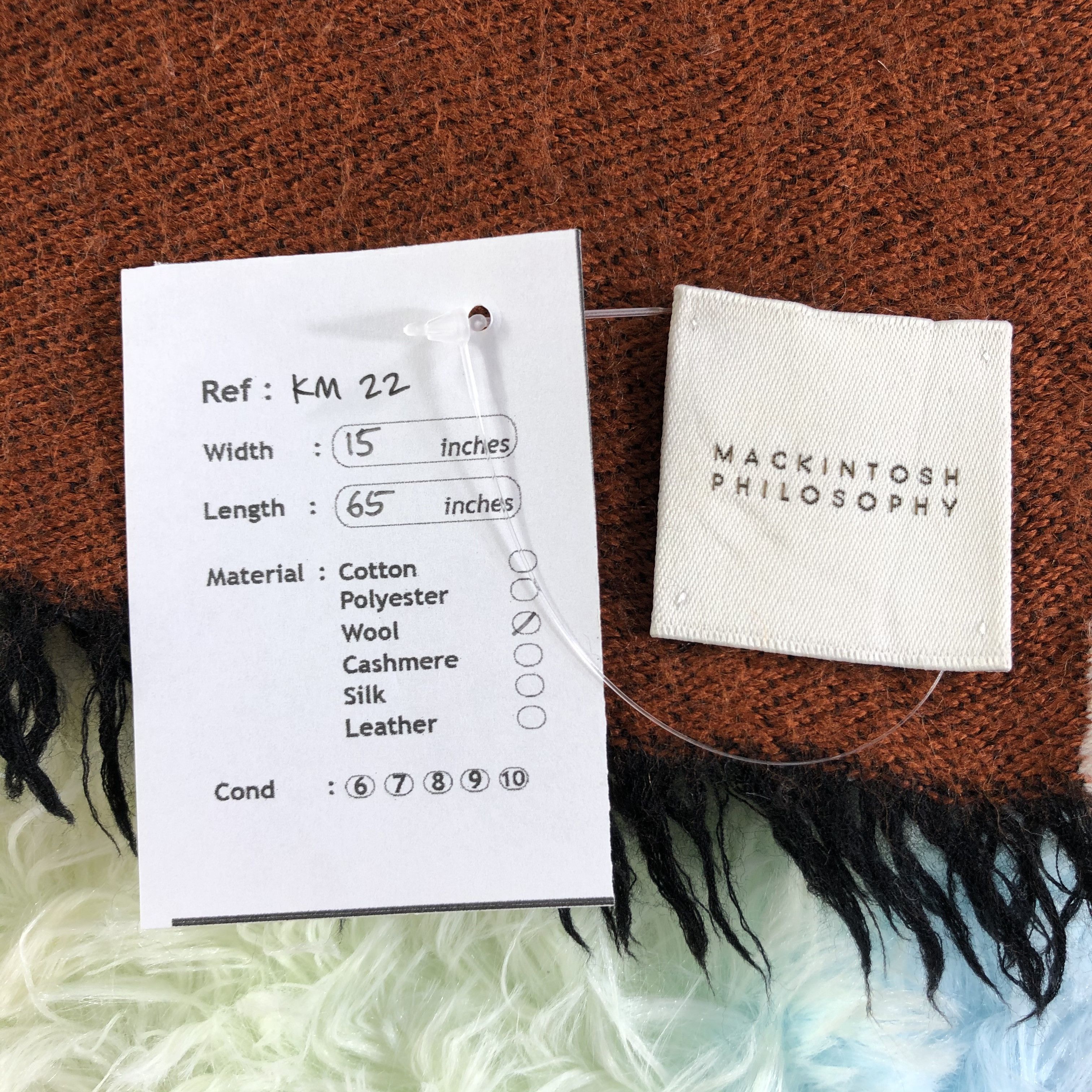 Mackintosh Mackintosh Philosophy Scarf / Muffler / Neckwear - KM22 Size ONE SIZE - 5 Thumbnail