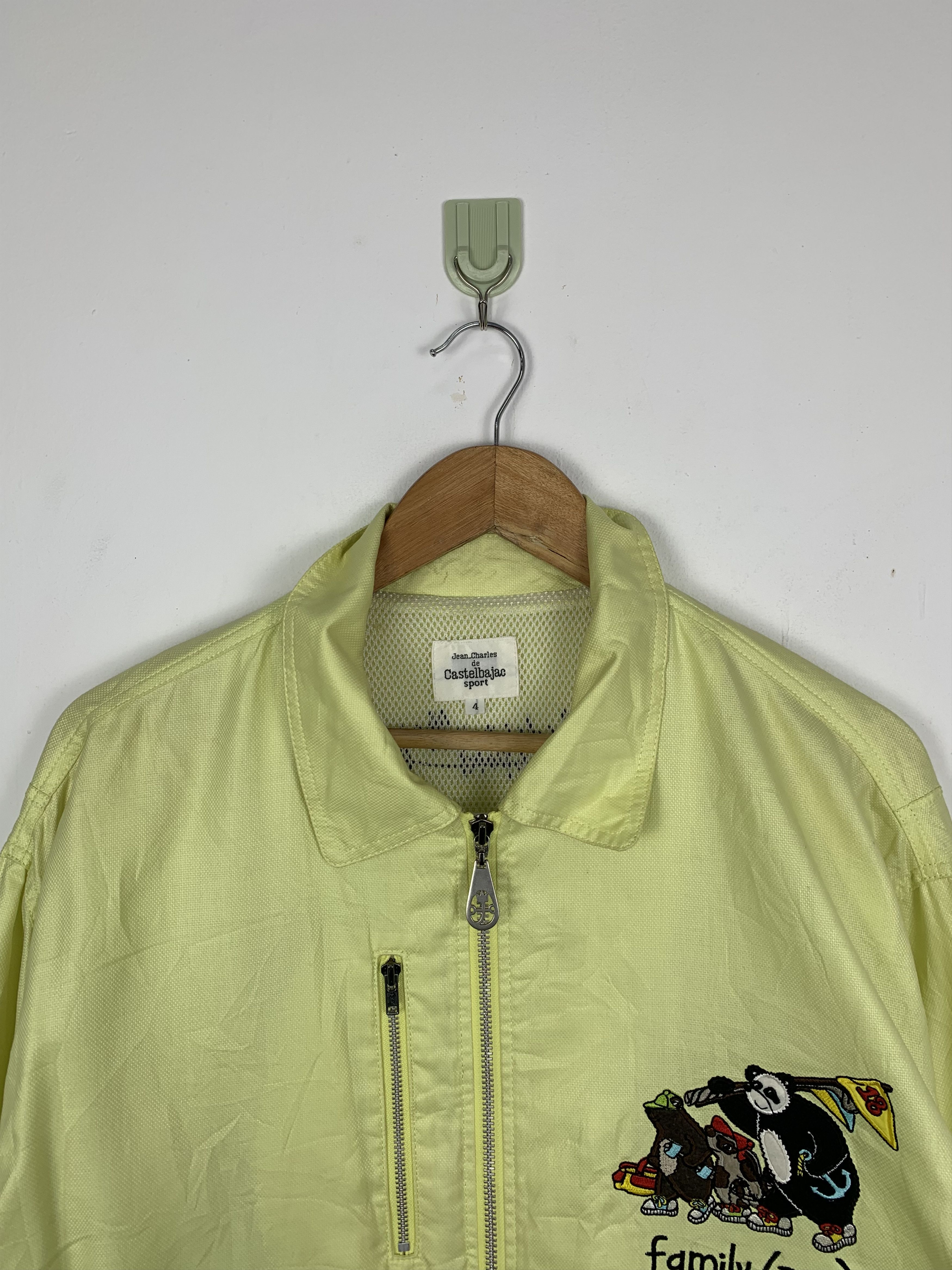 Jean Charles De Castelbajac Jean Charles De Castelbajac Embroidered Zipper Jacket J1291 Size US M / EU 48-50 / 2 - 2 Thumbnail