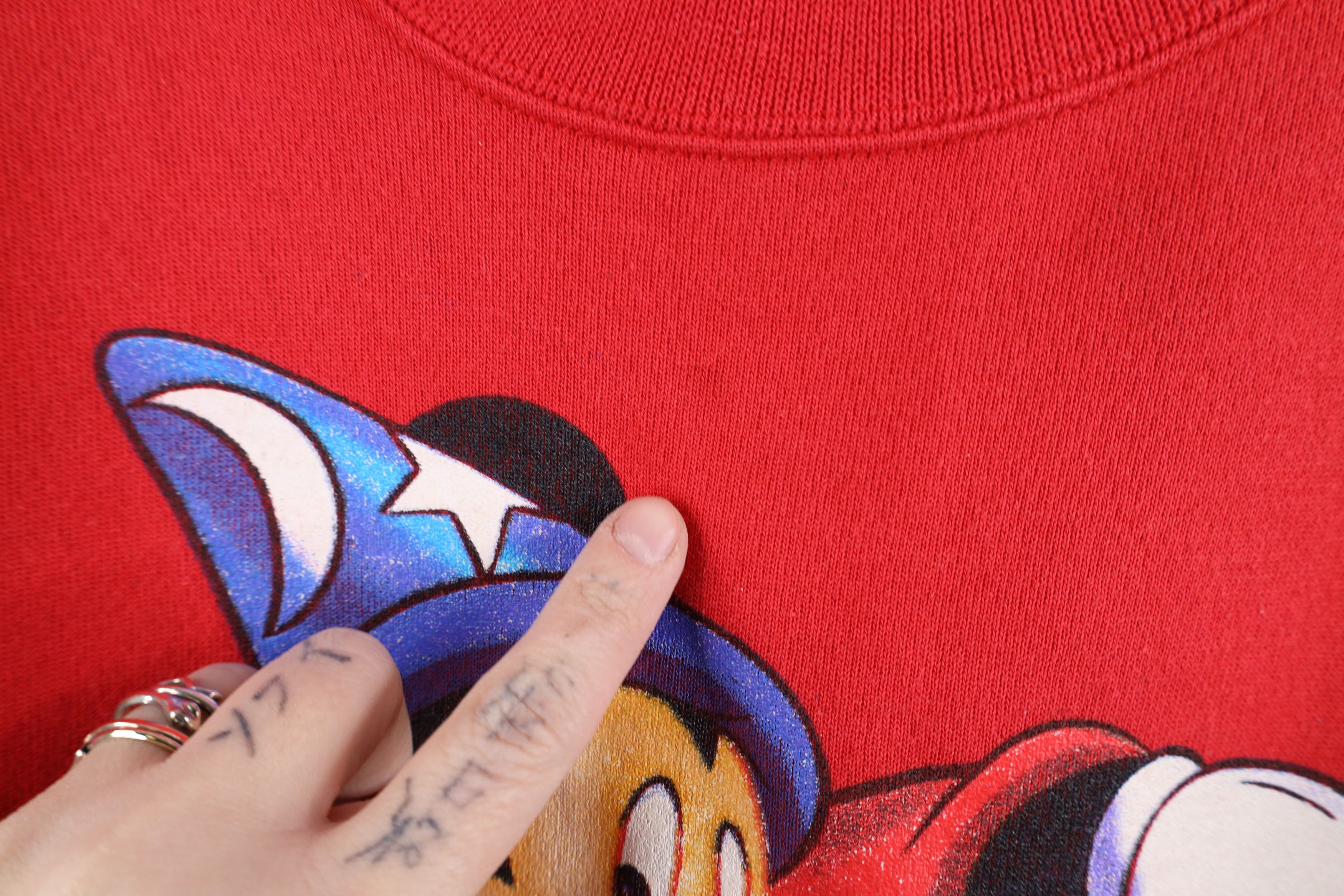 Disney × Vintage Vintage 90s Disney Anniversary Disney World Sweatshirt USA Size US L / EU 52-54 / 3 - 5 Thumbnail