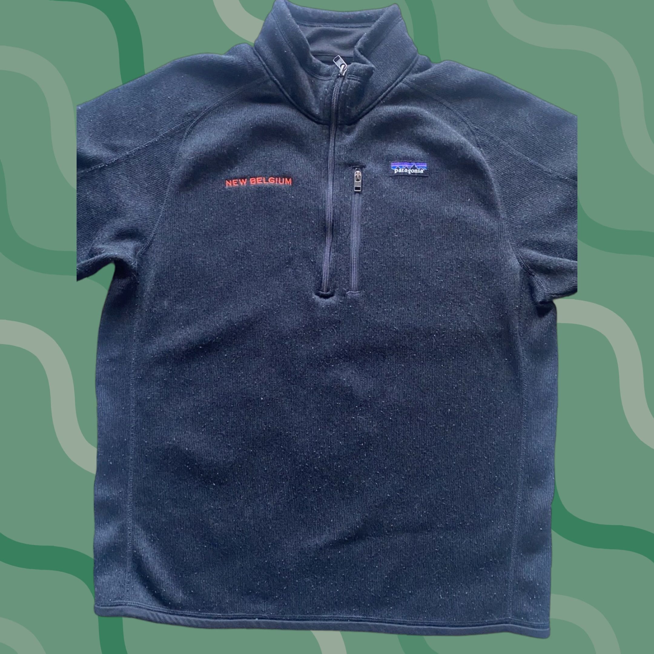 Patagonia Patagonia Sweatshirt Pullover Embroidered Black 1/4 Zip Men L Size US L / EU 52-54 / 3 - 1 Thumbnail