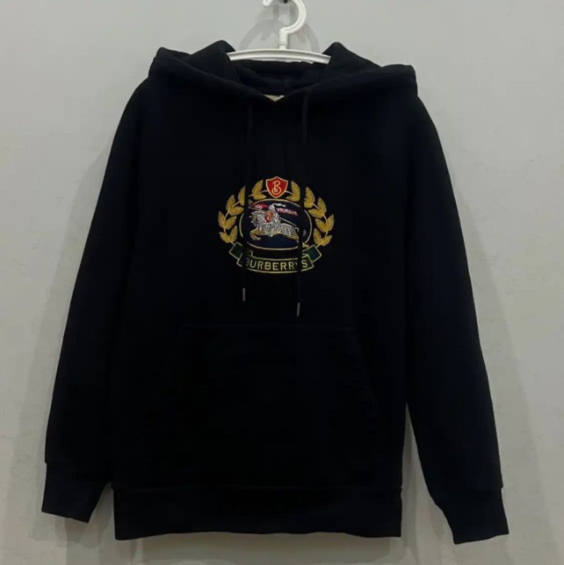 Burberry Burberry Black Cotton Men’s Hoodie Size US XS / EU 42 / 0 - 1 Thumbnail
