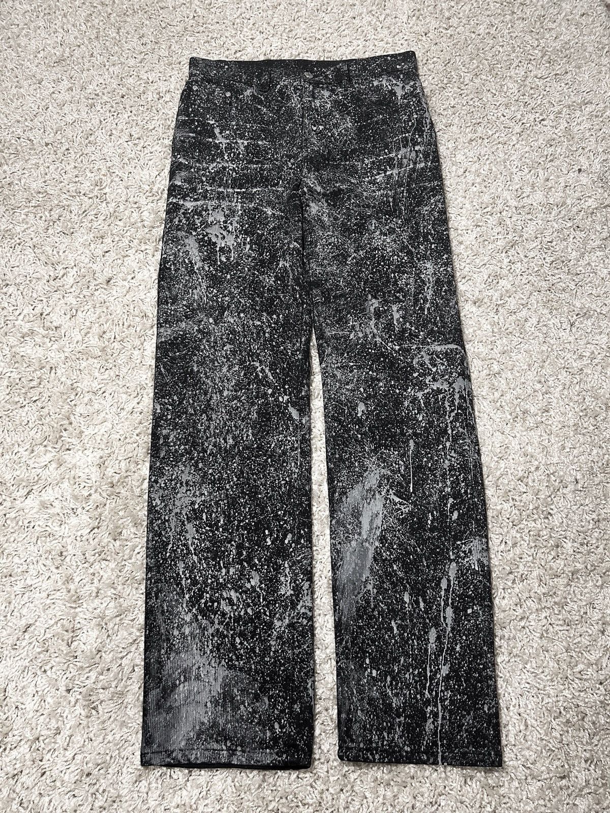 Other 1/1 wasted splatterz black denim Size US 30 / EU 46 - 1 Thumbnail
