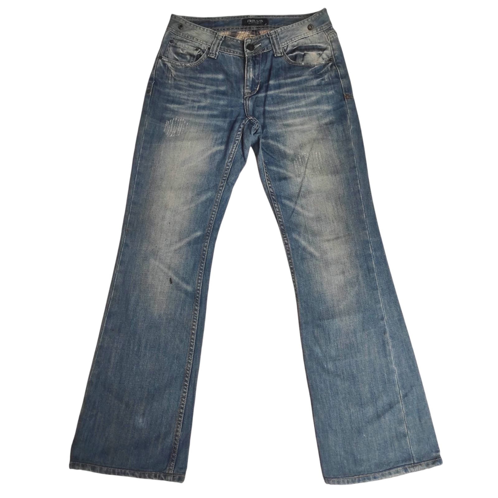 Hysteric Glamour Flare Jeans FR JEANS LADY Low Waist Bootcut Denim Size US 29 - 2 Thumbnail