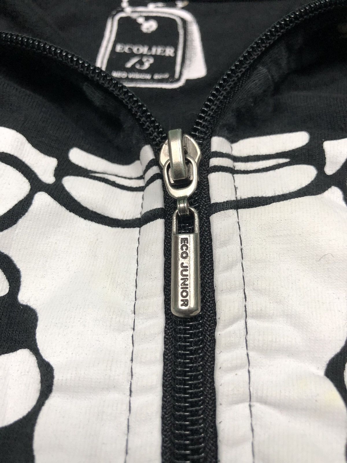 Hysteric Glamour × If Six Was Nine Ecolier Skull Fullface Skeleton Gothic Style Zip Hoodie Size US M / EU 48-50 / 2 - 7 Thumbnail