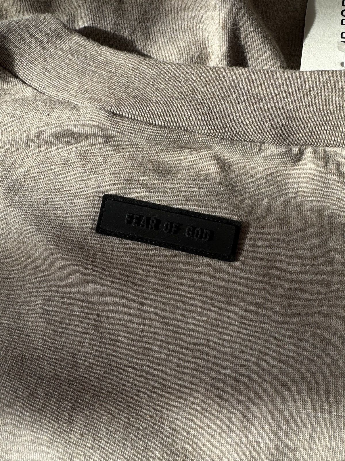 Essentials 🔥🔥 Fear Of God Essentials Melange Effect T-Shirt Size US XXL / EU 58 / 5 - 4 Thumbnail
