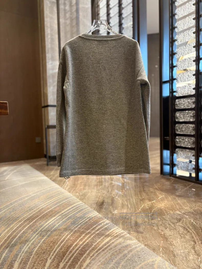 Loro Piana Loro Piana Fleece Sweater, Cashmere Material Size M / US 6-8 / IT 42-44 - 2 Thumbnail