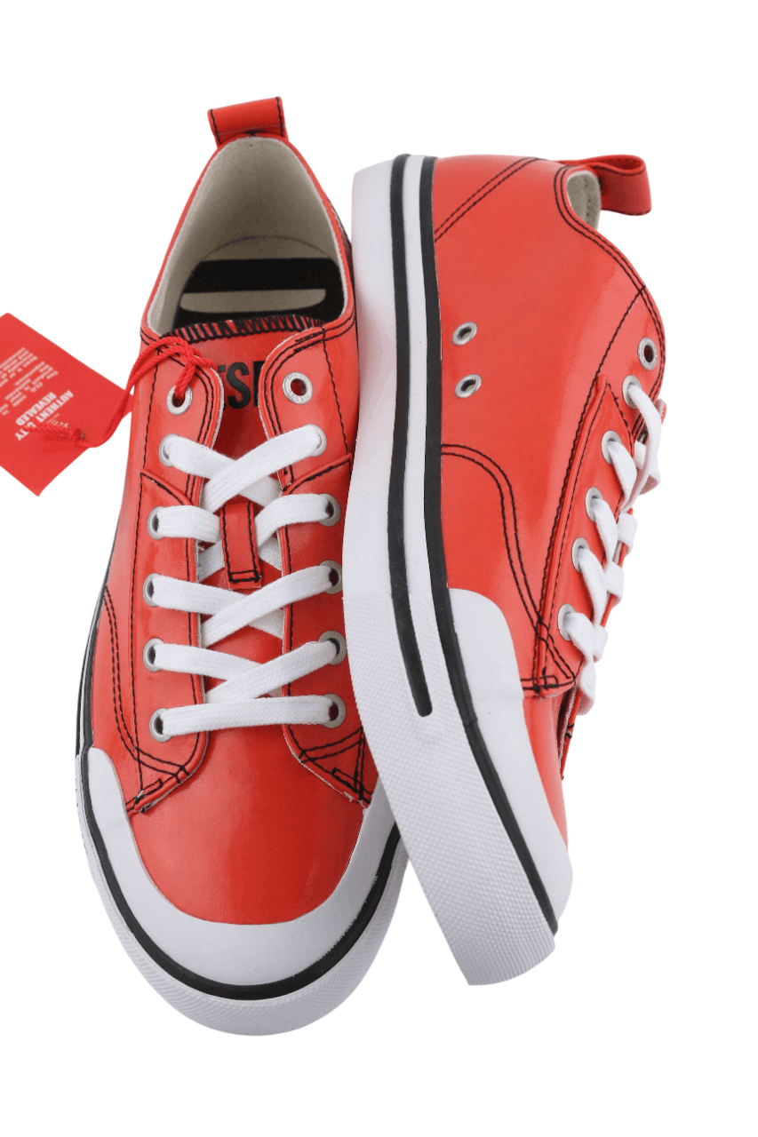 Diesel S-ATHOS LOW EU44.5 Red Coated 40574 Size US 11.5 / EU 44-45 - 6 Thumbnail