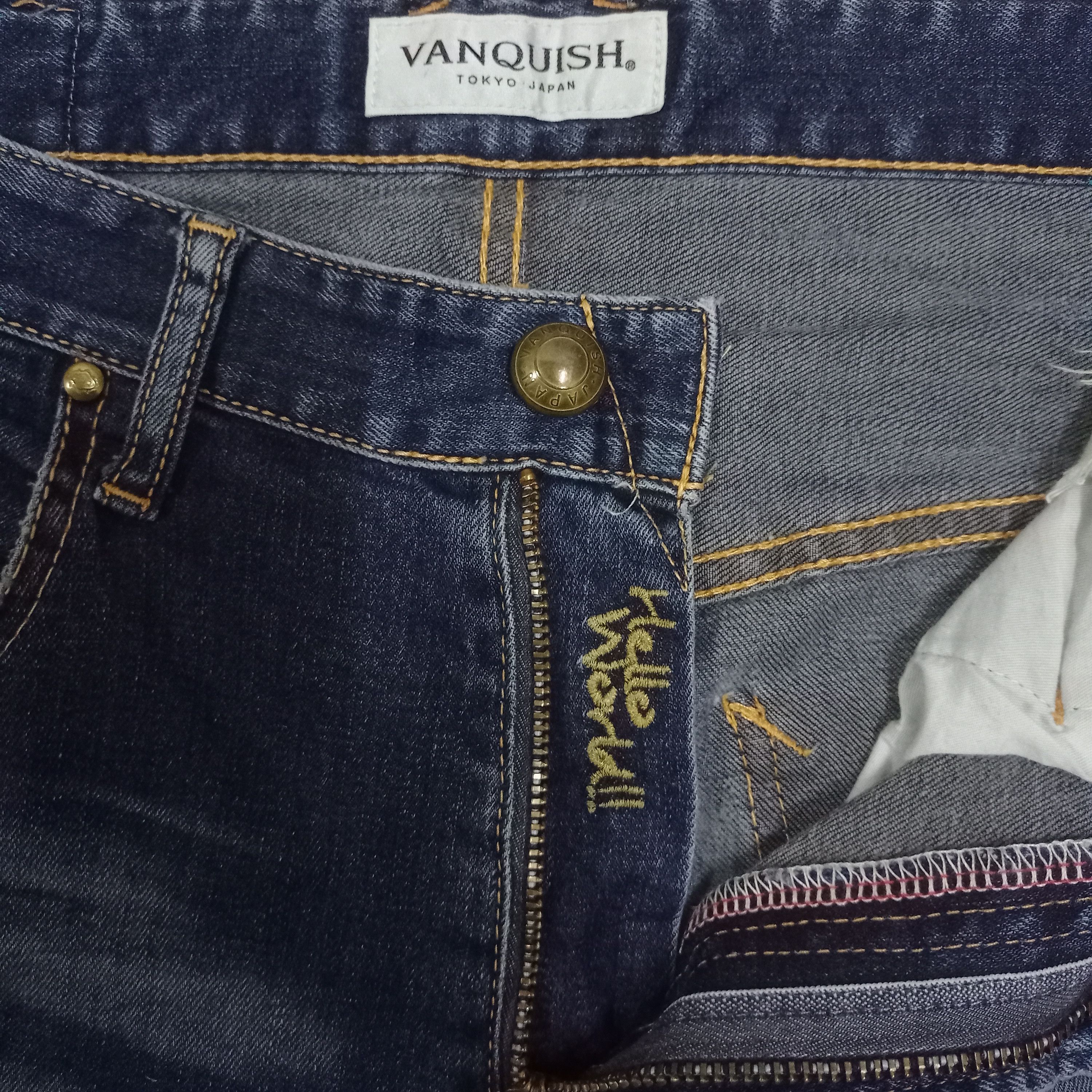 Japanese Brand × Vanquish Vintage Japanese Vanquish Skinny Punk Ripped Jeans 30x30 Size US 30 / EU 46 - 3 Thumbnail