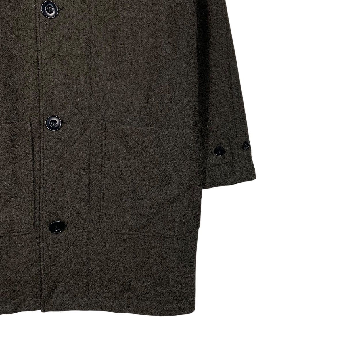 Lemaire × Uniqlo UNIQLO X LEMAIRE Wool Hooded Long Coat Jacket #2119-C93 Size US M / EU 48-50 / 2 - 4 Thumbnail