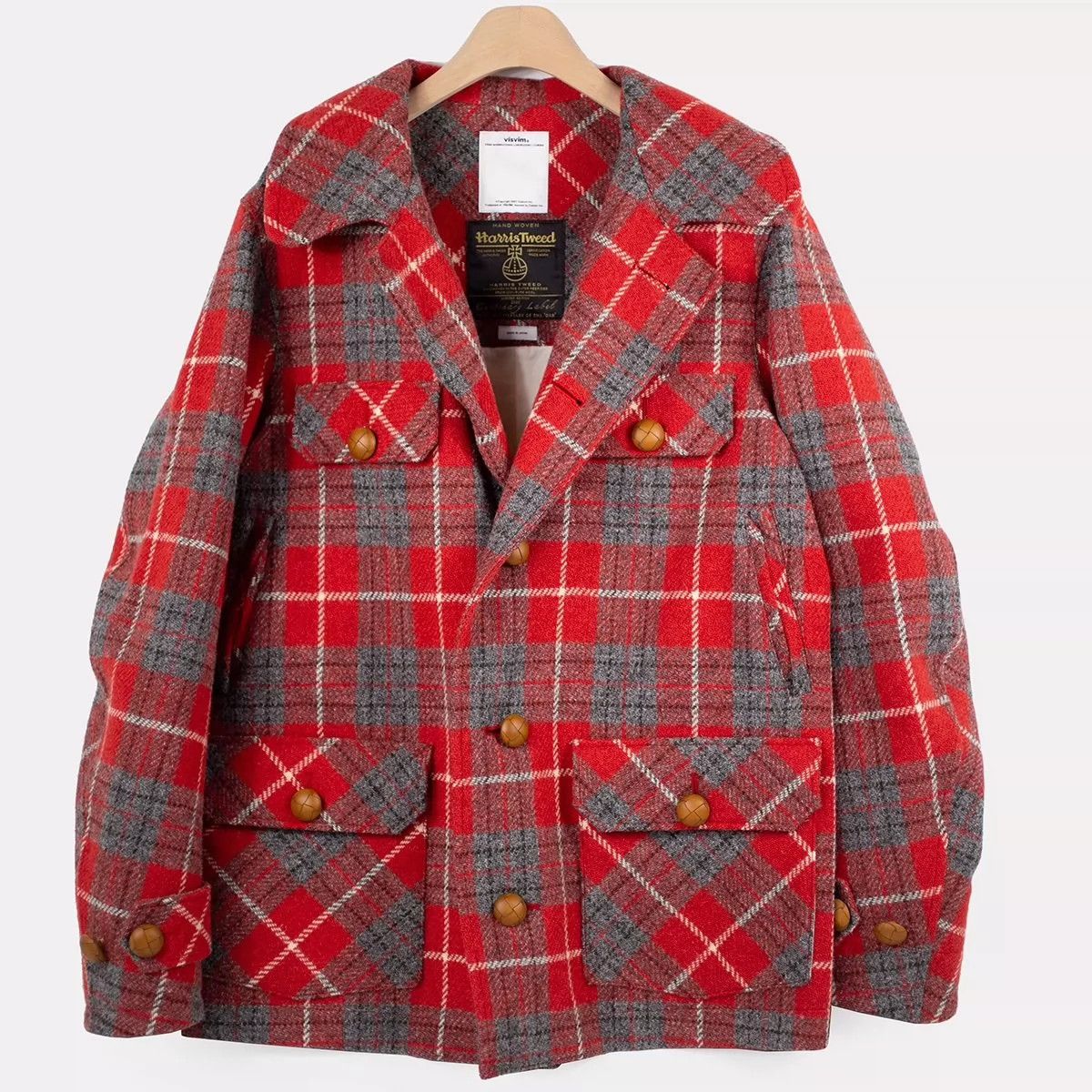 visvim × HARRIS TWEED ORION TWEED JACKET