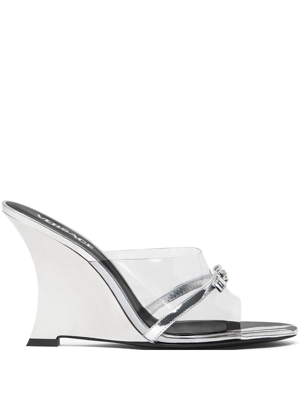 Versace Versace Gianni Ribbon Wedge Mules 95mm SIZE 36 Size ONE SIZE - 1 Thumbnail