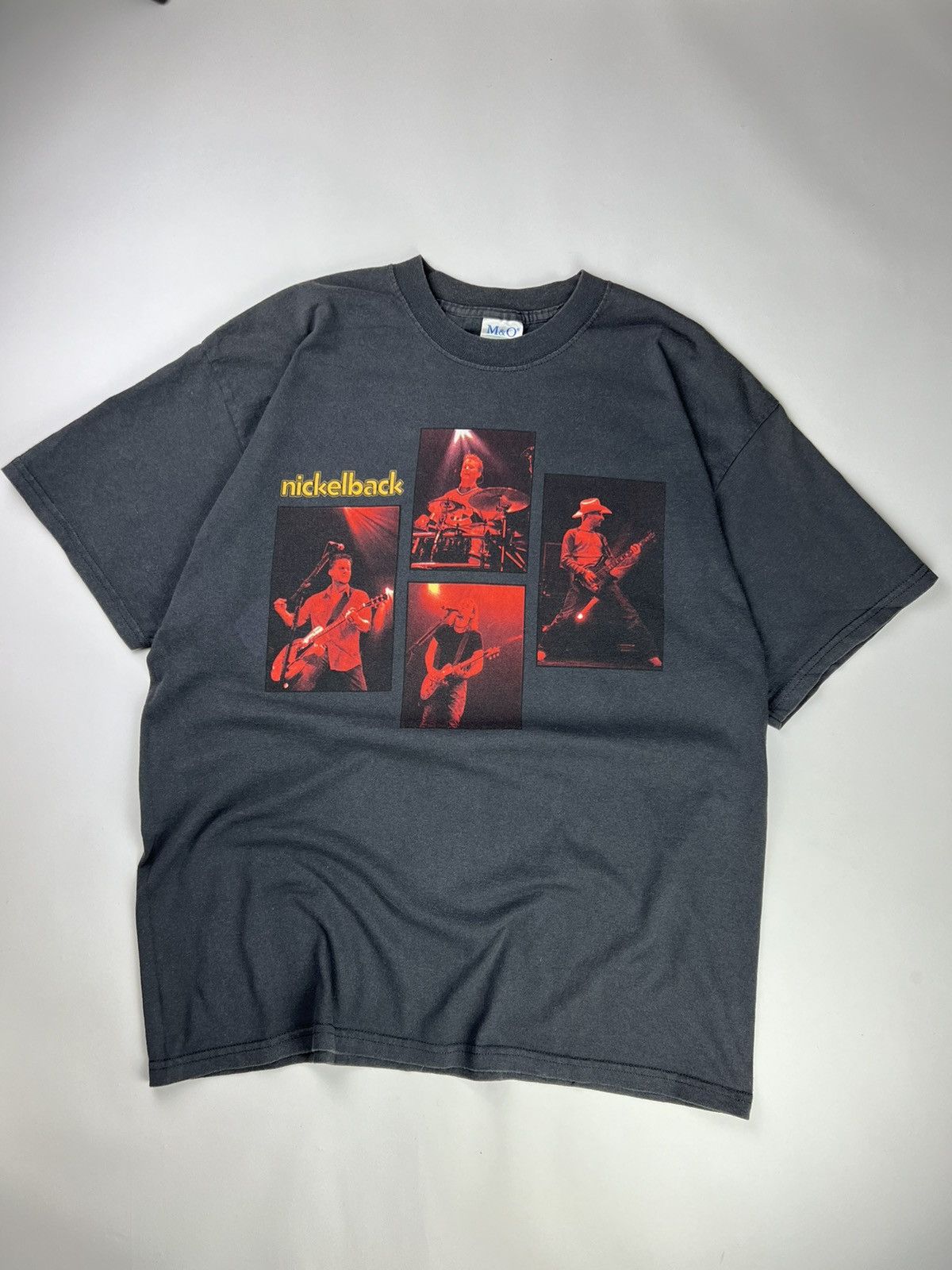 Band Tees Vtg NICKELBACK 2002 World Tour T-shirt rock Size US XL / EU 56 / 4 - 3 Thumbnail