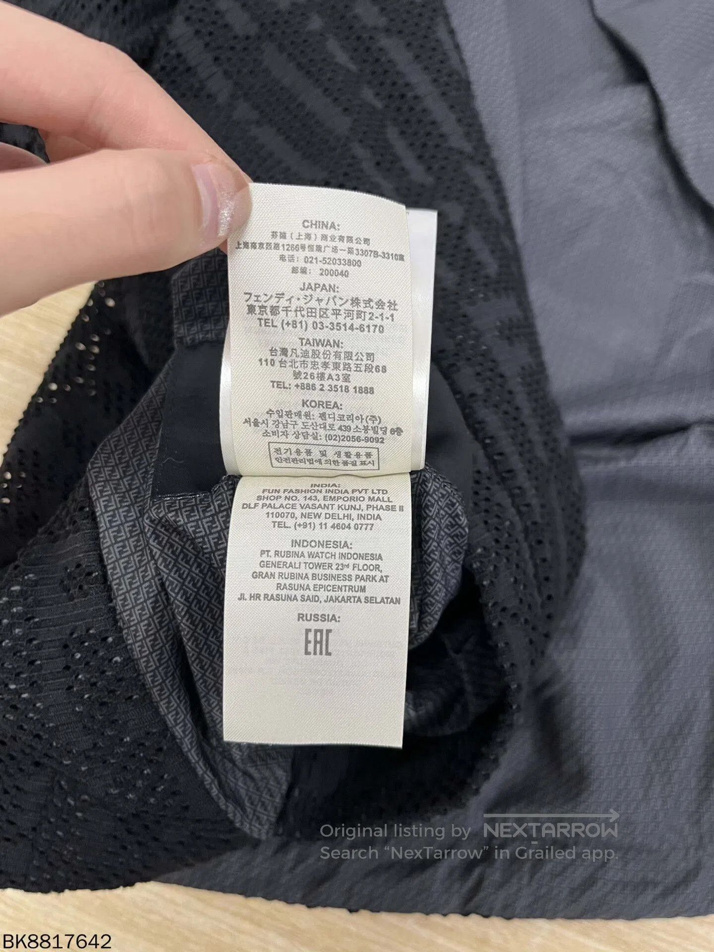 Fendi reversible black Fendi outerwear jacket size 46. Size US S / EU 44-46 / 1 - 4 Thumbnail