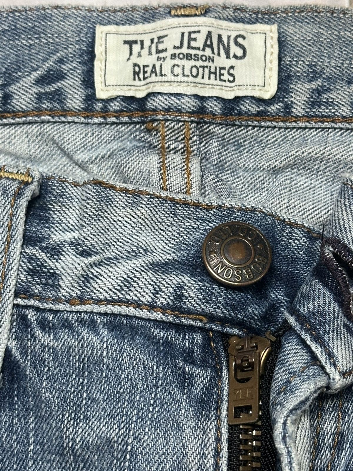 Japanese Brand Bobson Special Edition Flare Jeans – Light Blue Wash & Faded Size US 32 / EU 48 - 12 Thumbnail
