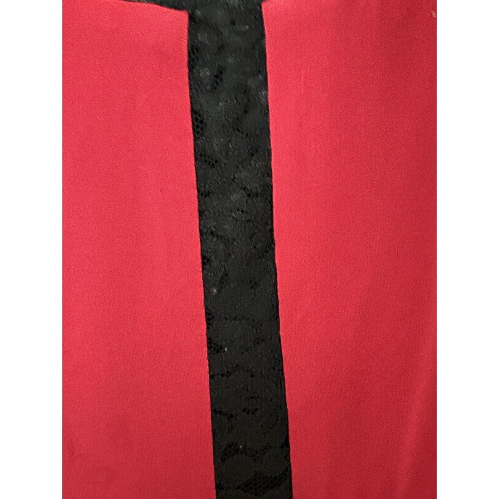 Other ENFOCUS Women Black & Red Bodycon Dress Size 20W Size 3XL / US 20-22 - 5 Thumbnail