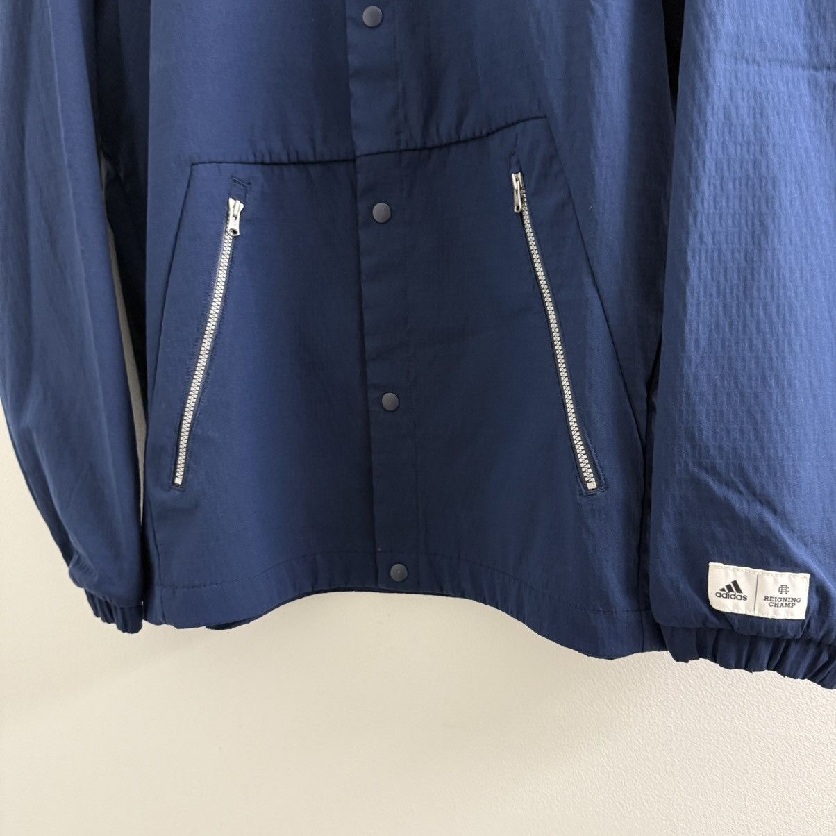 Adidas × Reigning Champ Adidas x Reigning Champ Full Zip Coach Jacket Medium Size US M / EU 48-50 / 2 - 4 Thumbnail