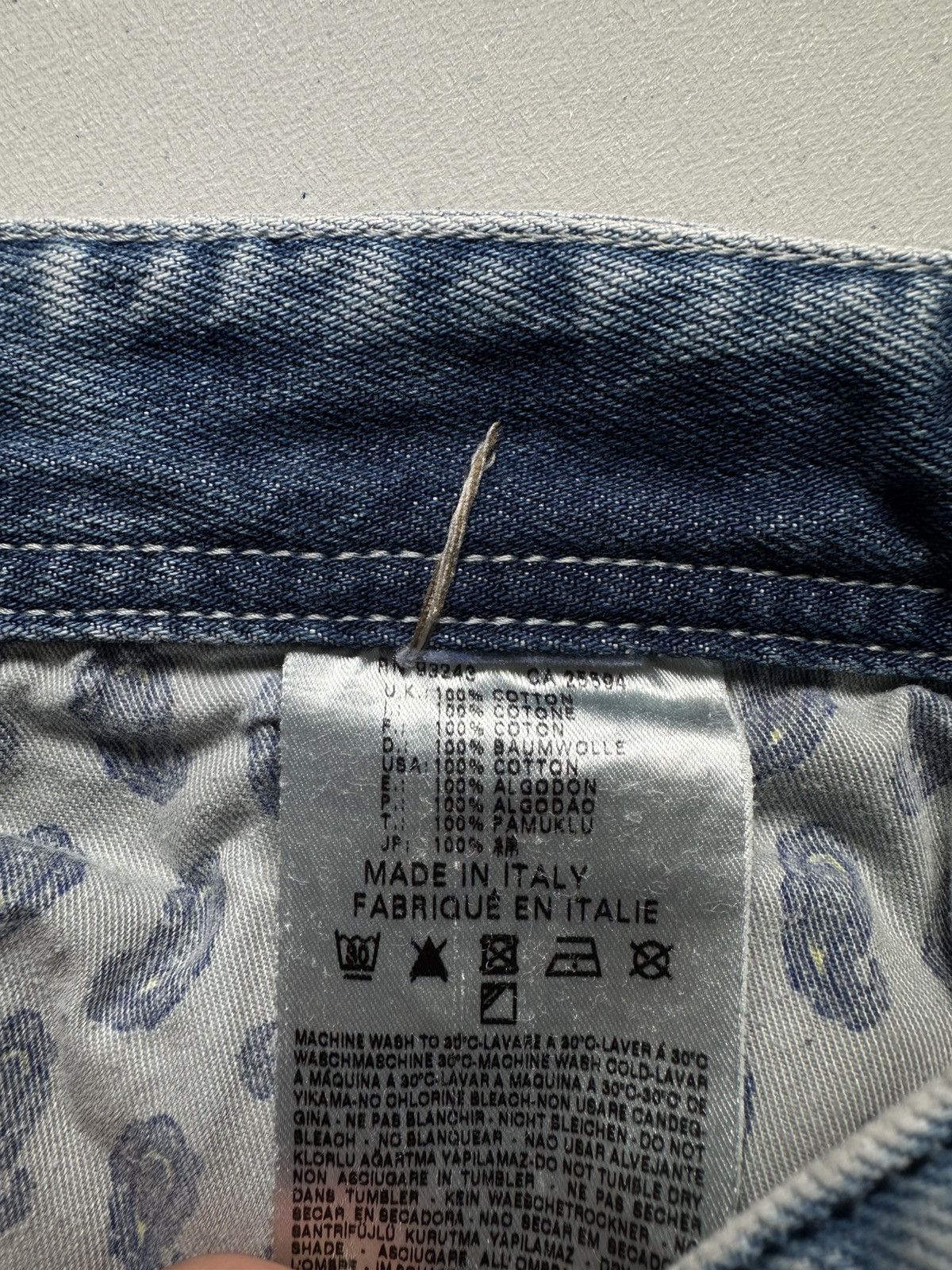 Diesel Diesel Darron Distressed Avant Garde Jeans Size US 30 / EU 46 - 10 Thumbnail