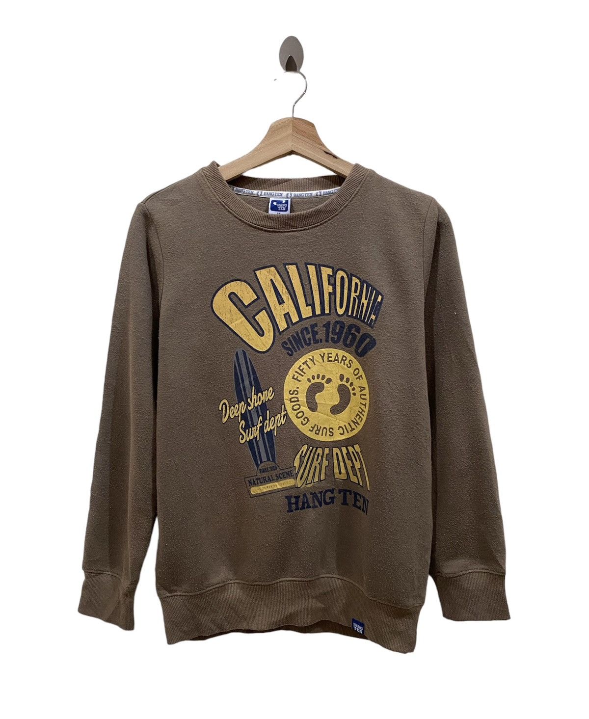 Vintage Hang Ten Overprint Sweatshirt