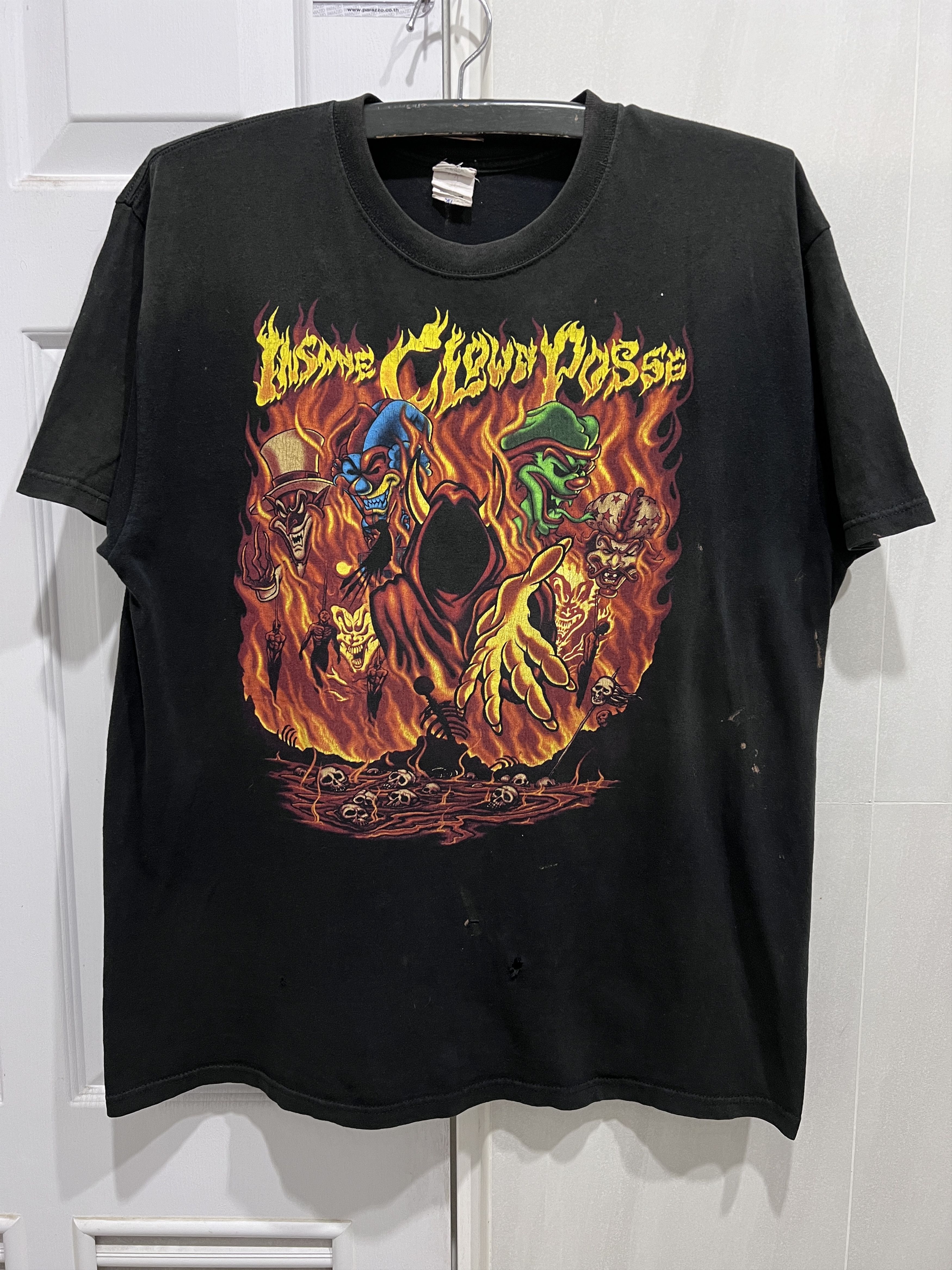 Band Tees Vintage Y2K Insane Clown Posse ICP Tee XL Faded Size US XL / EU 56 / 4 - 1 Thumbnail