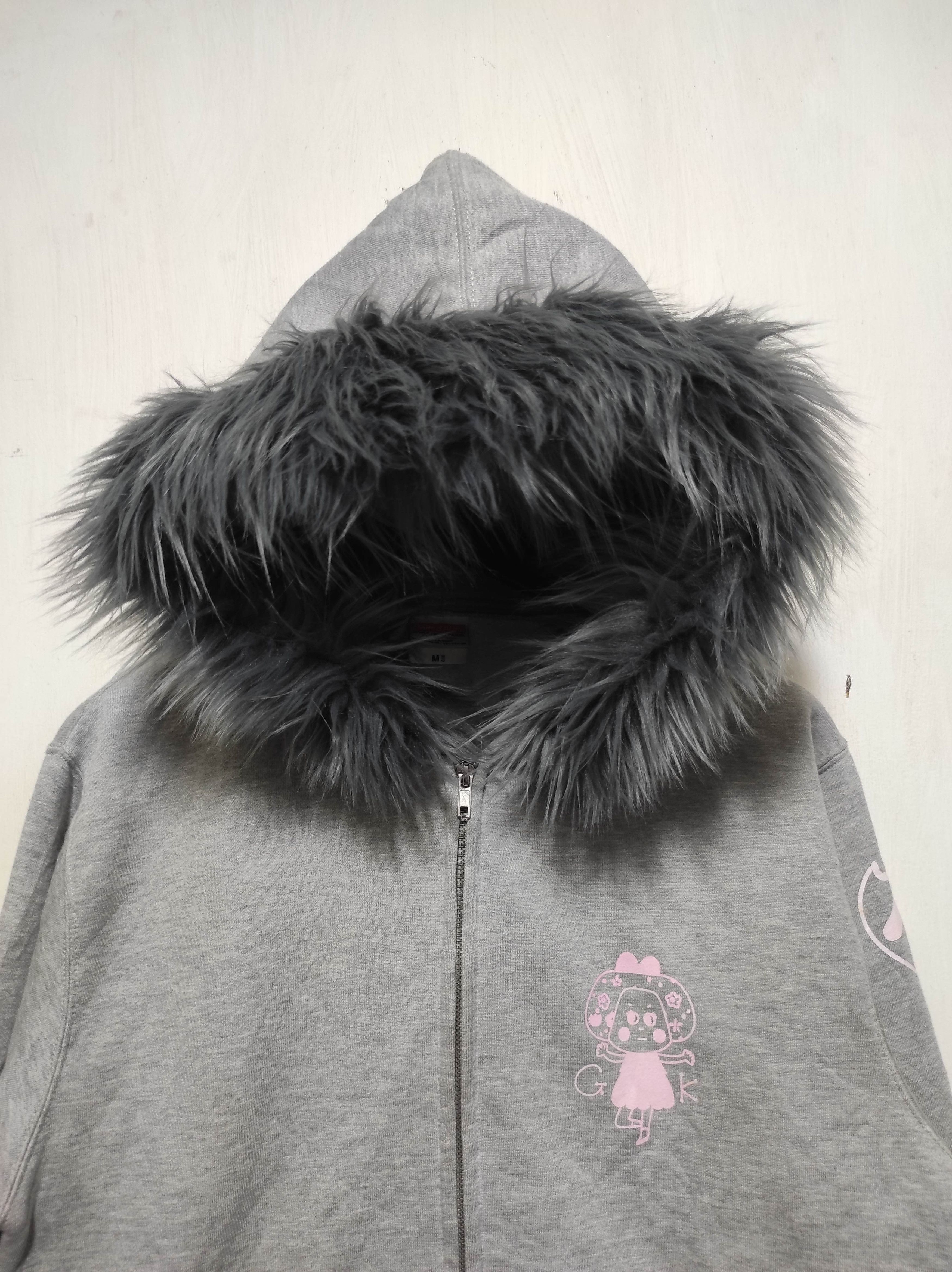 Hysteric Glamour United Athle gray Fur Hoodie Ifsixwasnine Lgb Style Size US M / EU 48-50 / 2 - 3 Thumbnail