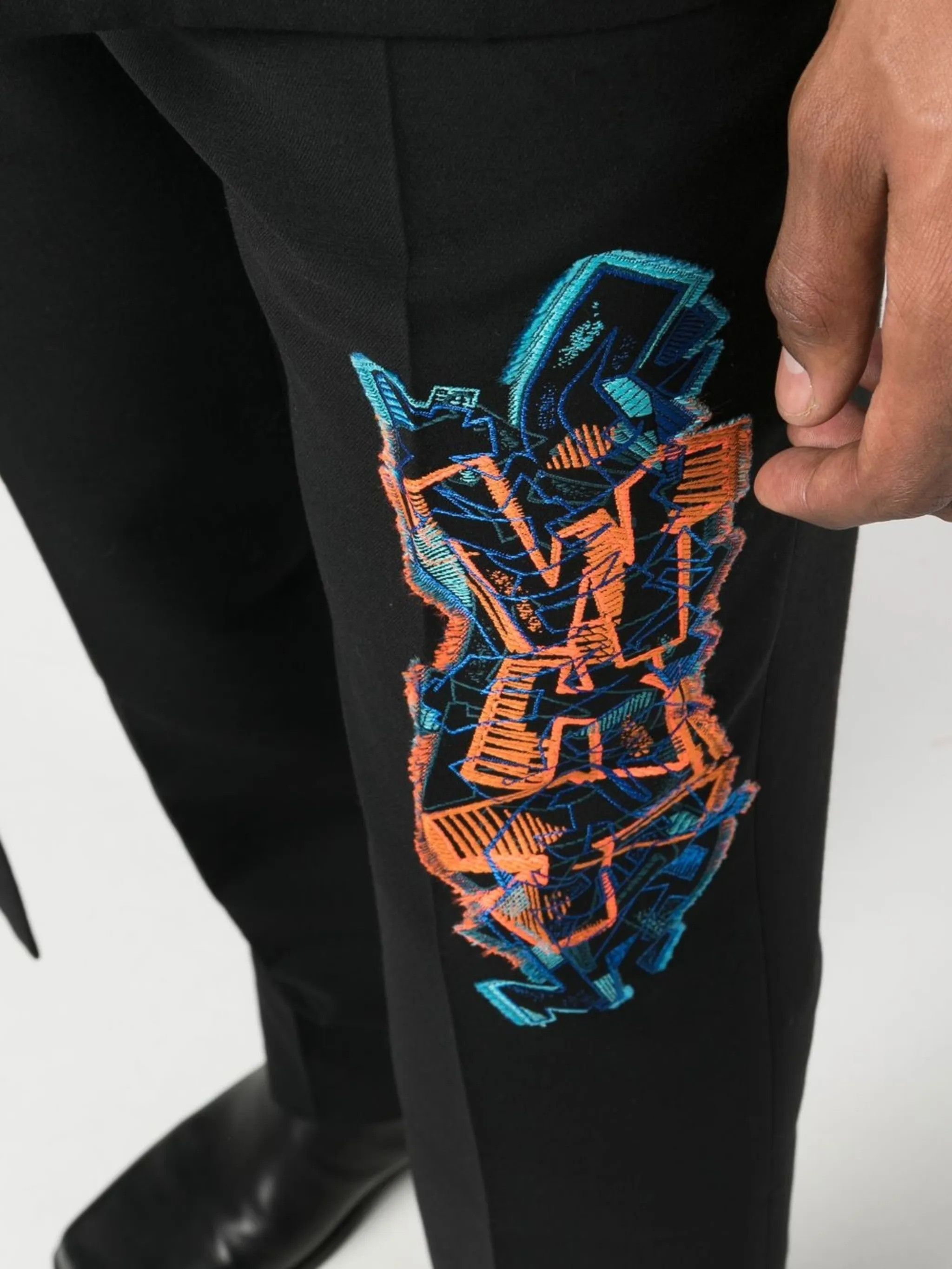 Off-White o1gr1nt0125 Graf Coupe' Slim Pant in Black Size US 32 / EU 48 - 5 Thumbnail