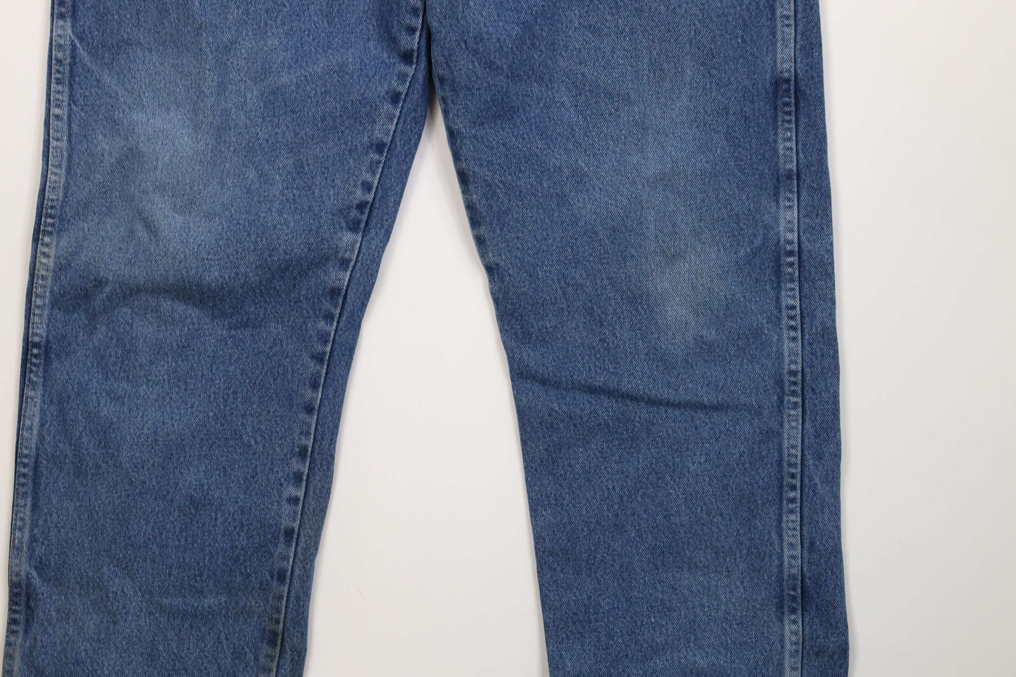 Cabelas Vintage Cabelas Flannel Lined Relaxed Fit Denim Jeans Blue Size US 38 / EU 54 - 5 Thumbnail