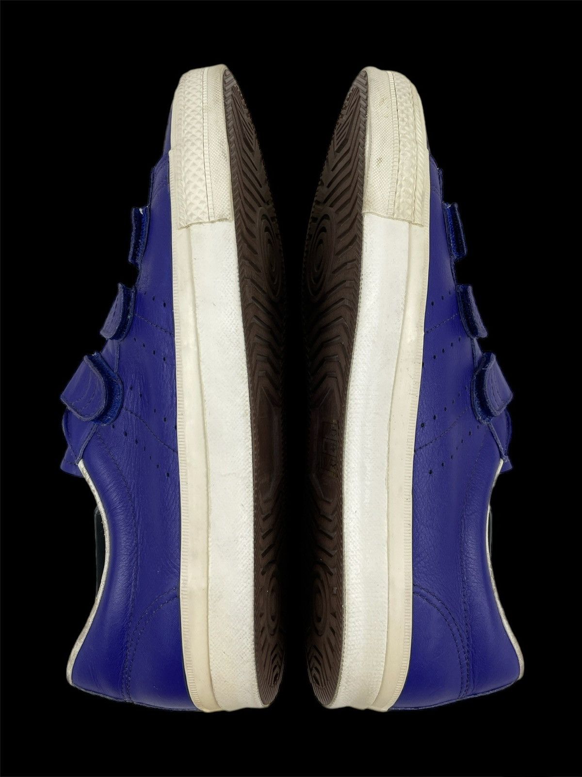 Kansai Yamamoto Y2K Y'S Japan Leather Strap Hook-Loop Sneakers Low-Top Shoes Size US 11.5 / EU 44-45 - 6 Thumbnail