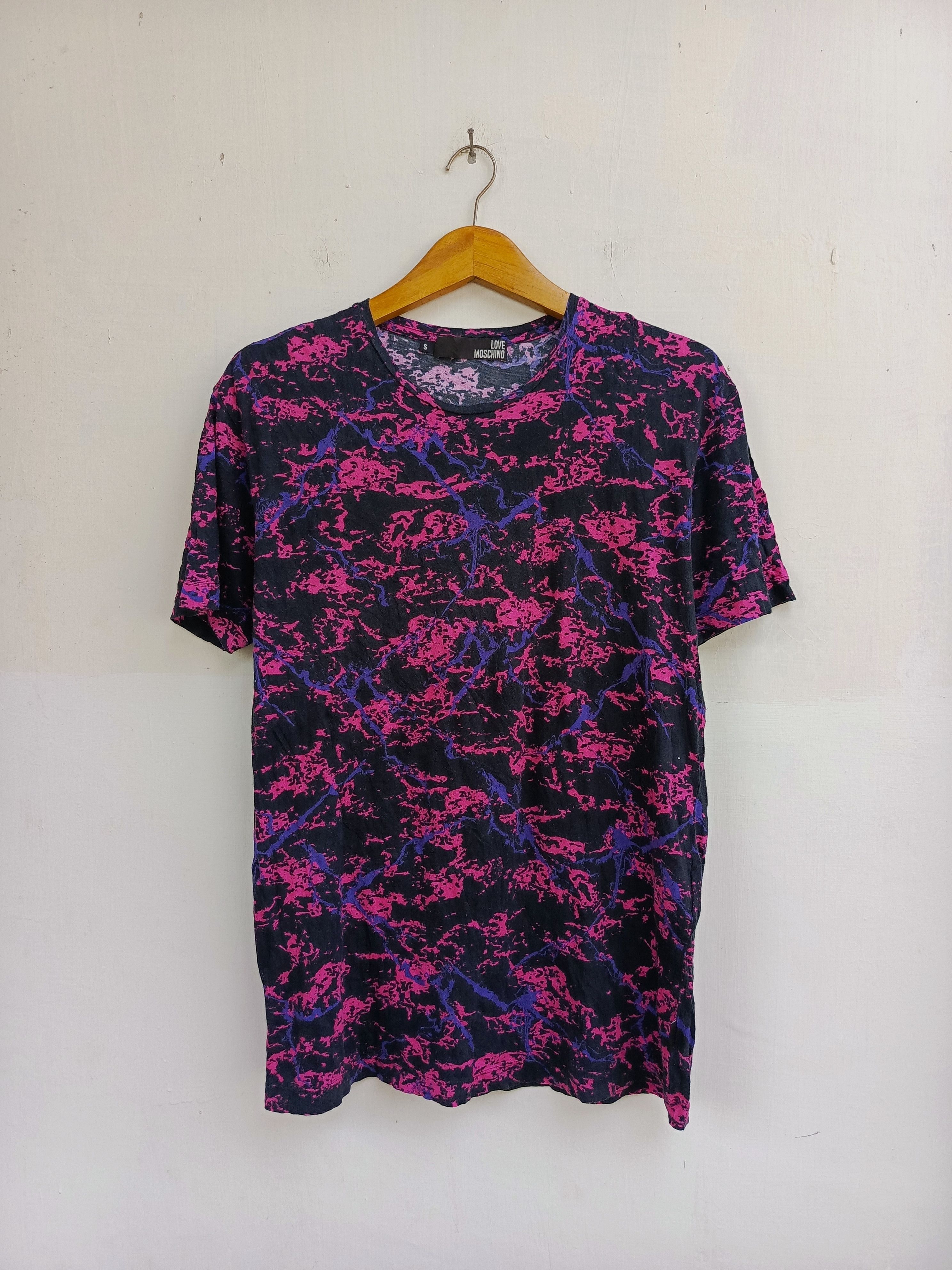 Moschino Love Moschino Abstract Pattern Tee Size US S / EU 44-46 / 1 - 1 Thumbnail