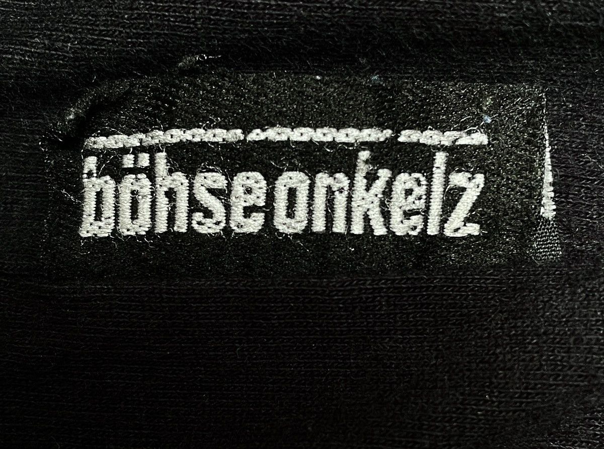 Band Tees × Vintage Rare Design Vintage Rock Band Bohse Onkelz T-shirt 1990s Size US L / EU 52-54 / 3 - 7 Thumbnail