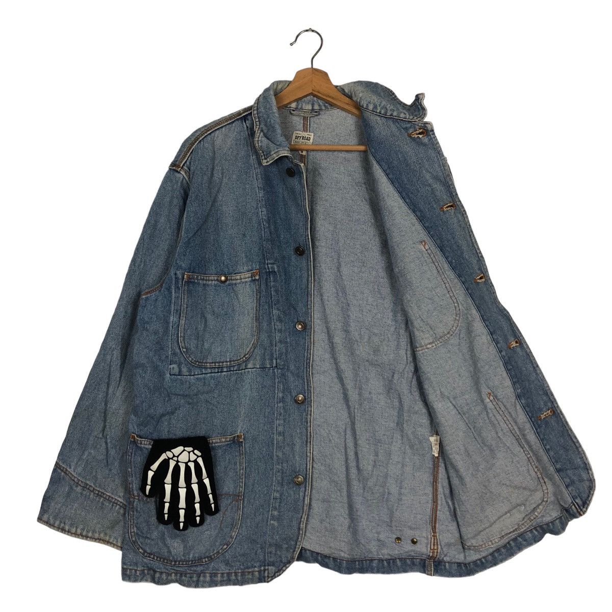 Japanese Brand 🔥90’s Chore Denim Jacket Offroad Boston USA Toyo Enterprise Size US M / EU 48-50 / 2 - 9 Thumbnail