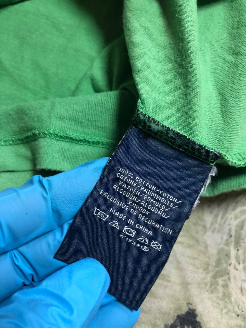 Polo Ralph Lauren Polo Ralph Lauren Y2K Logo Green Short Sleeve T-Shirt Size L Size US L / EU 52-54 / 3 - 3 Thumbnail