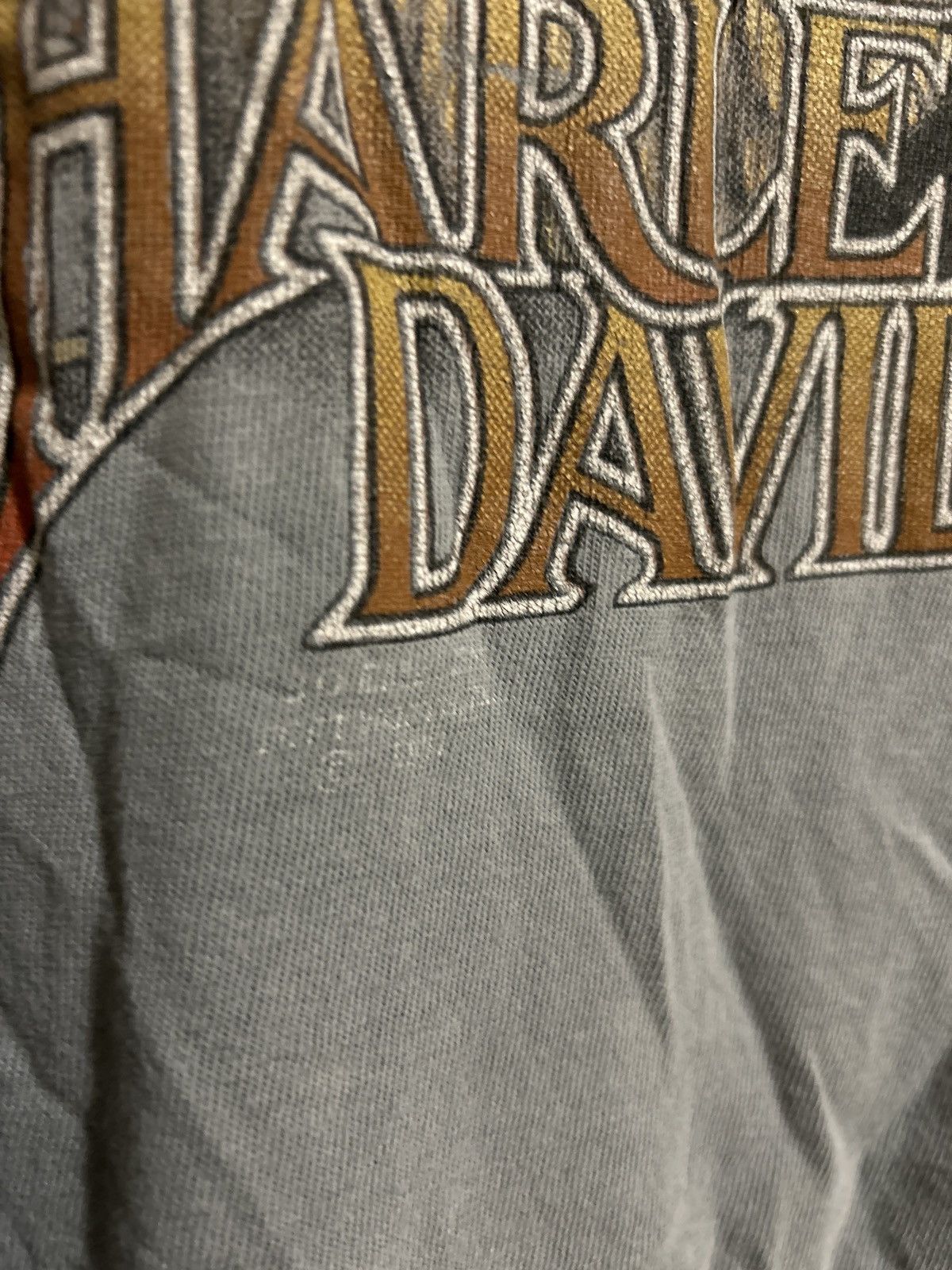 Harley Davidson 3D emblem Harley T shirt Size US XL / EU 56 / 4 - 5 Thumbnail