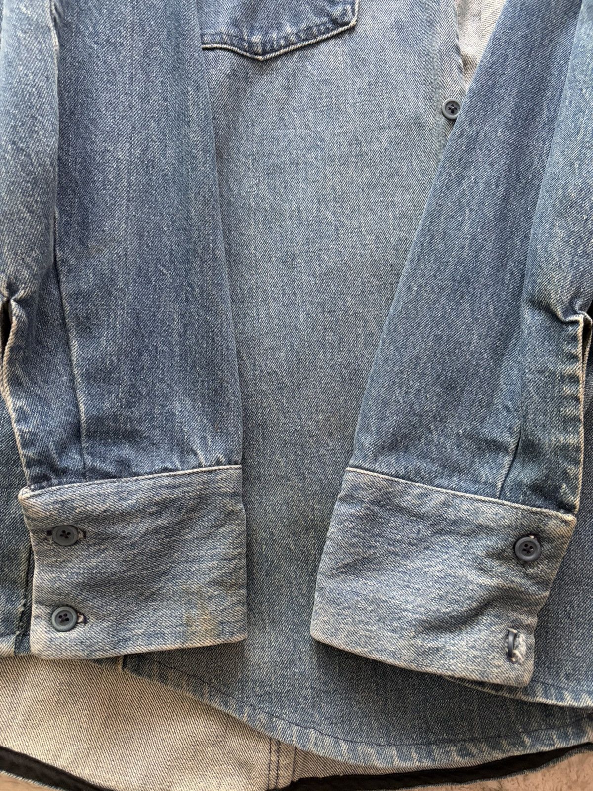 Levi's Made & Crafted Very rare experimental Levi's orange denim button up Size US L / EU 52-54 / 3 - 6 Thumbnail