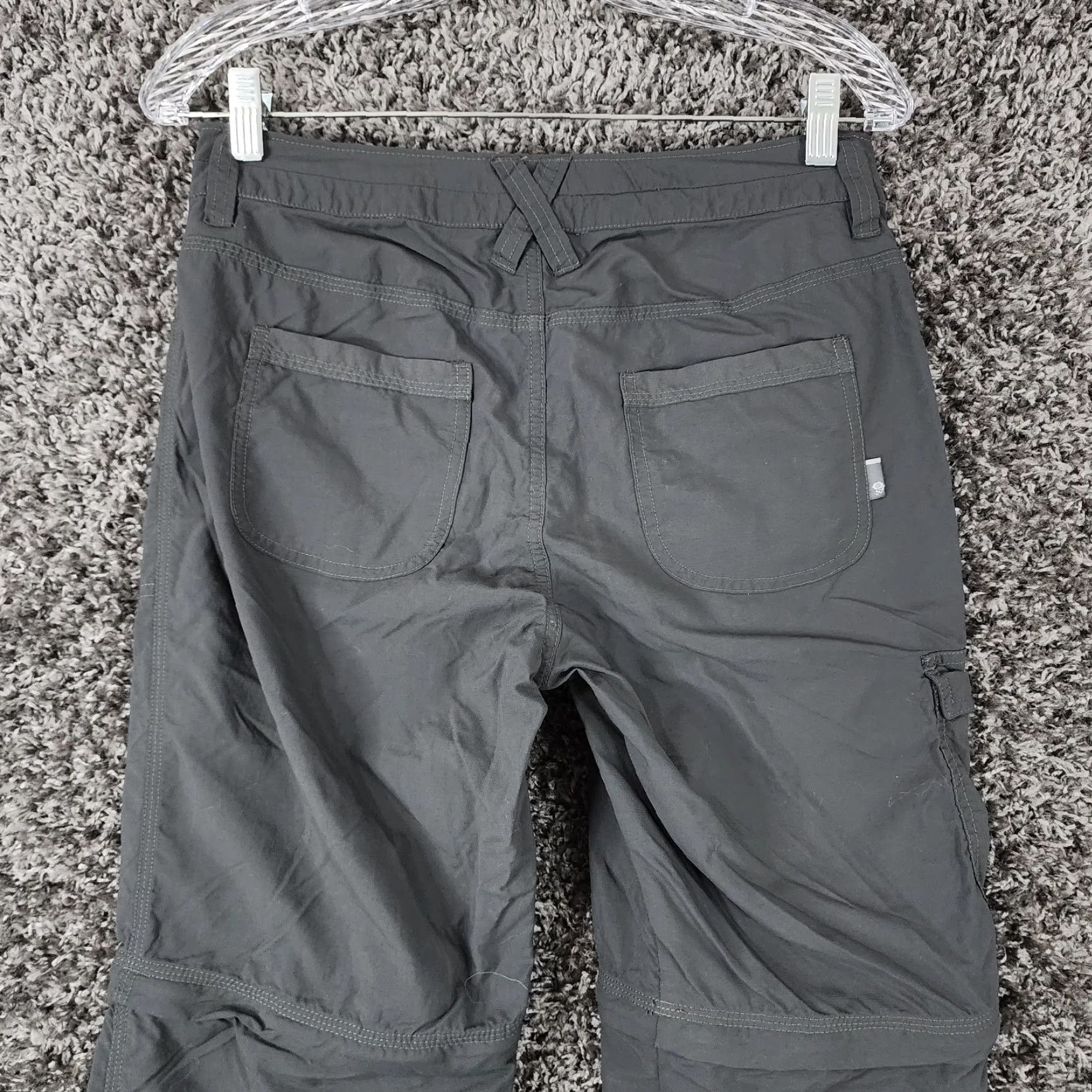 Mountain Hardwear VINTAGE Mountain Hardwear Women's Cargo Convertible Hiking Pants Size 6 Gray Outdoor Camping Size 28" / US 6 / IT 42 - 7 Thumbnail