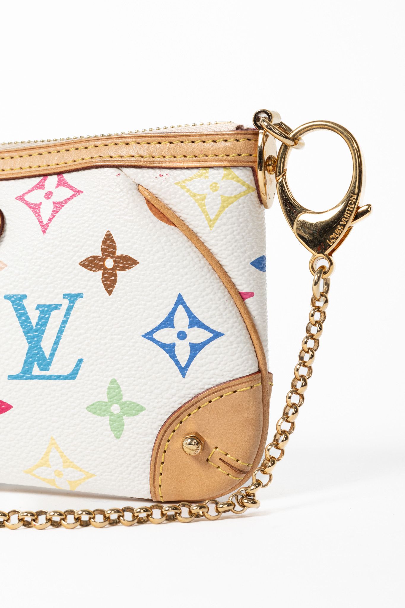 Louis Vuitton × Takashi Murakami Louis Vuitton Milla MM Multicolore Monogram Pochette Size ONE SIZE - 6 Thumbnail