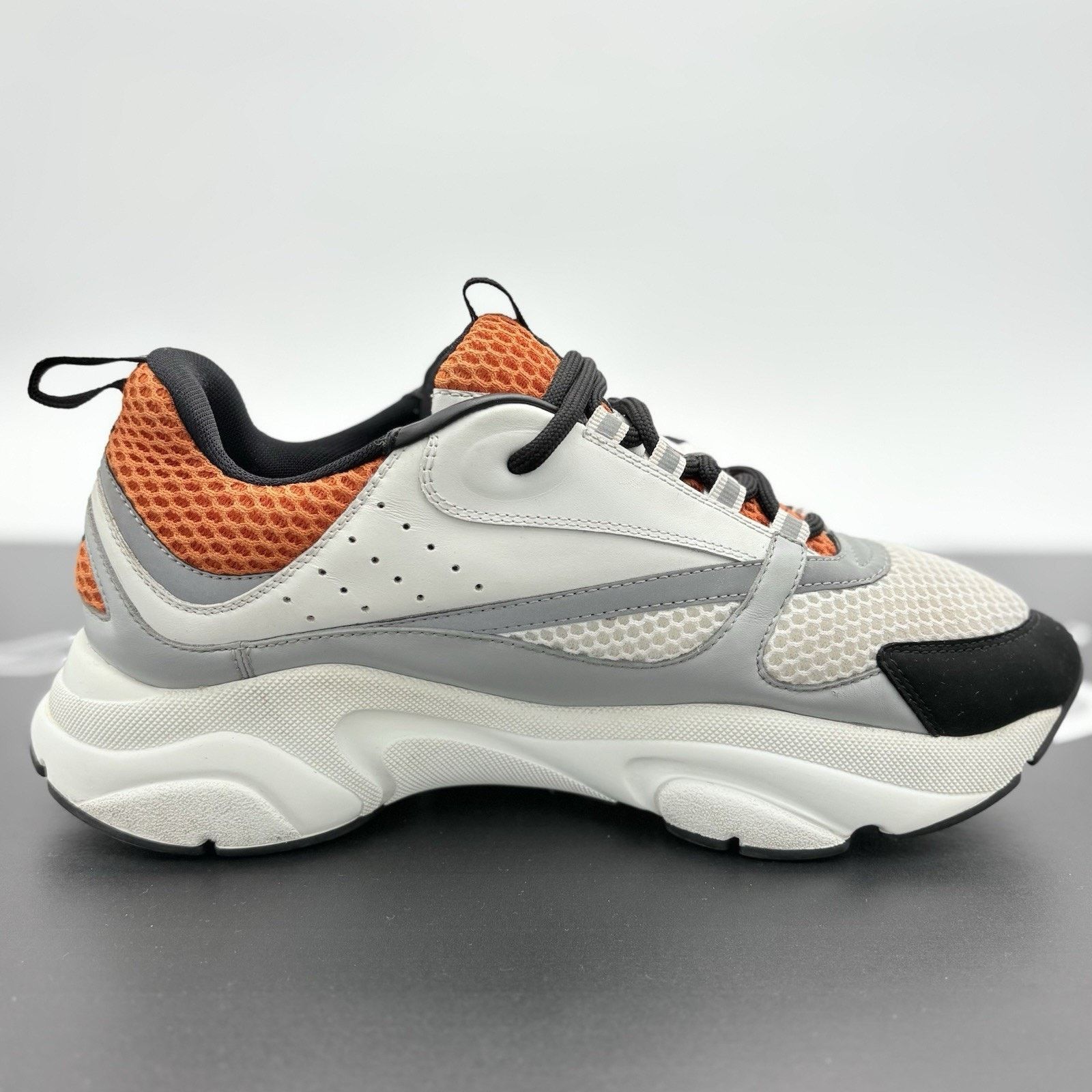 Dior Size 43 (10 US) - Dior B22 ' White Orange ' | GREAT COND! Size US 10 / EU 43 - 10 Thumbnail