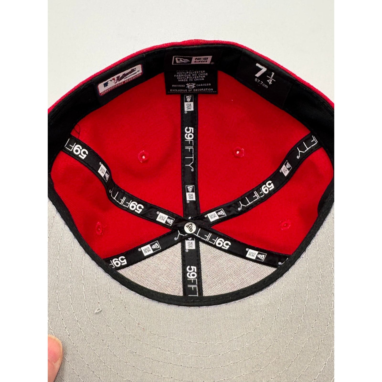 New Era Washington Nationals New Era 59FIFTY Hat Red Stars 7 1/4 Size ONE SIZE - 7 Thumbnail