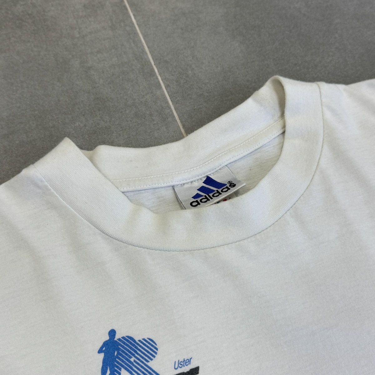 Adidas × Vintage Vintage Adidas Ryffel Running Greifenseelauf T-Shirt Size M Size US M / EU 48-50 / 2 - 12 Thumbnail