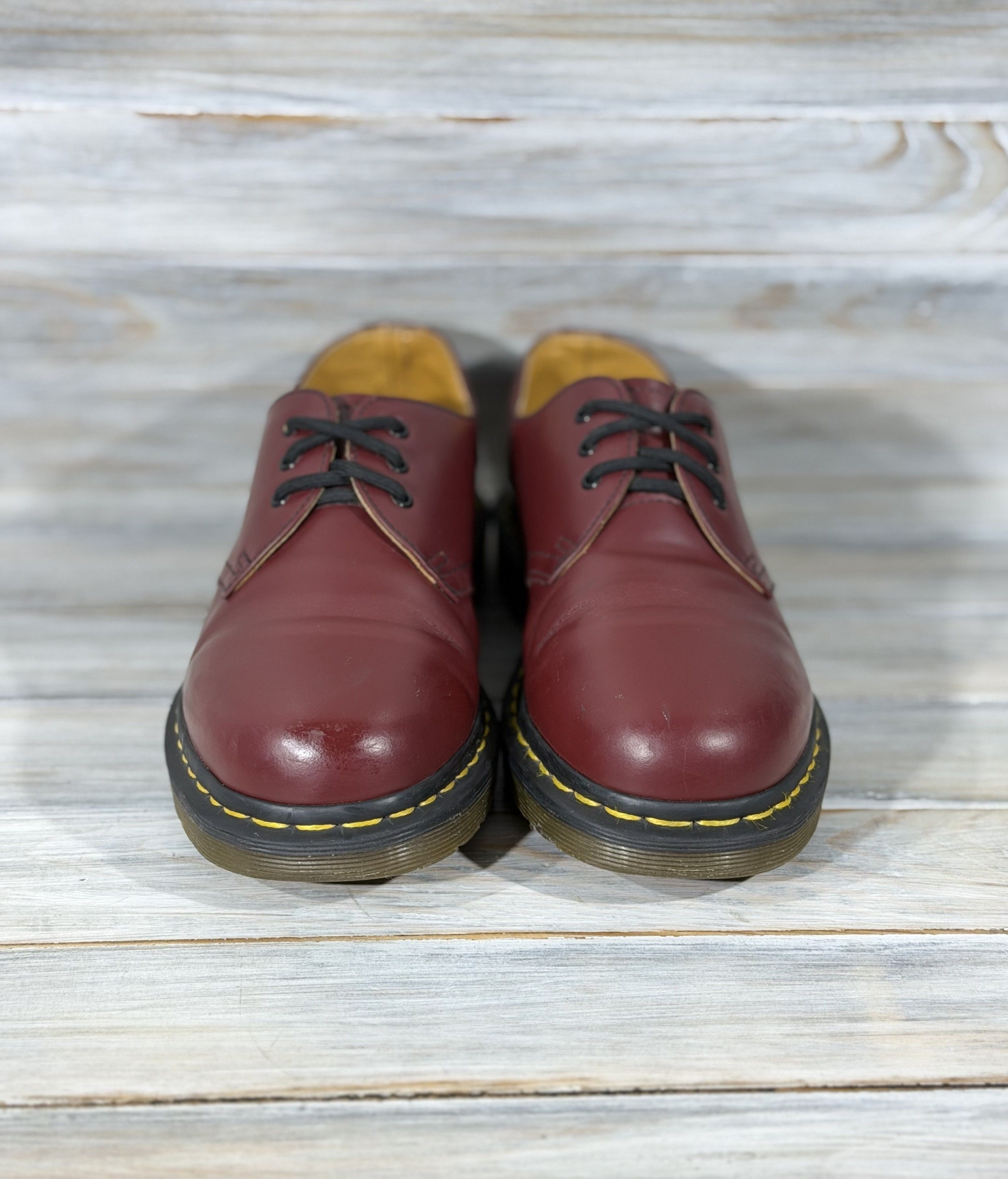 Dr. Martens Dr Martens 1461 Cherry Red Leather Lace Up Shoes Casual Size US 6 / IT 36 - 5 Thumbnail